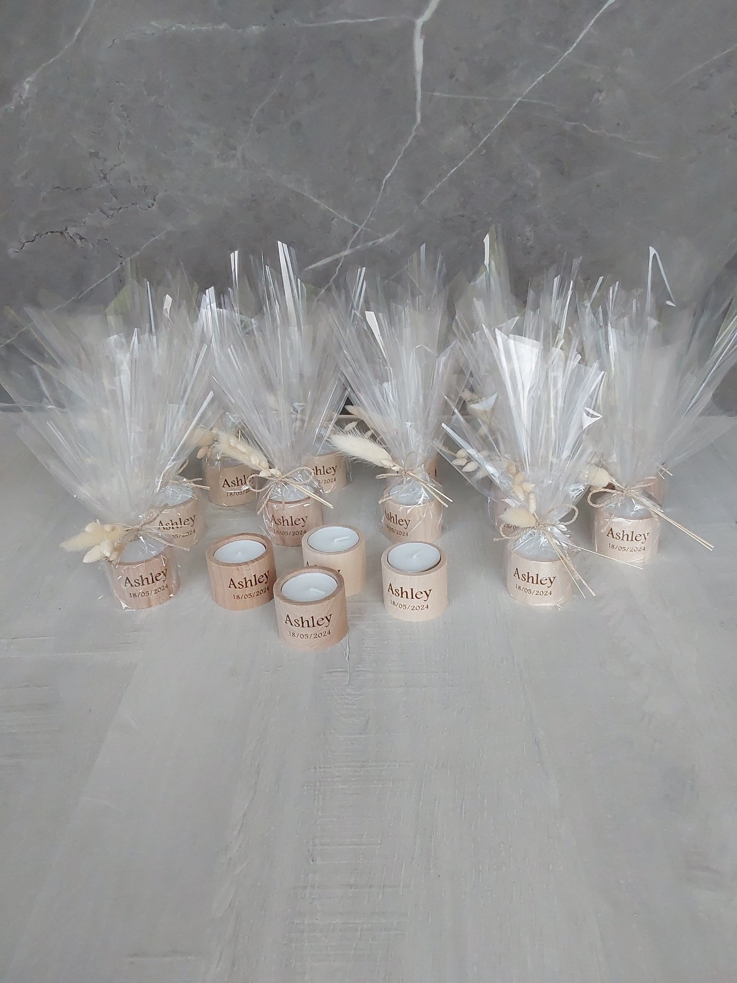 Theelichthouder rond