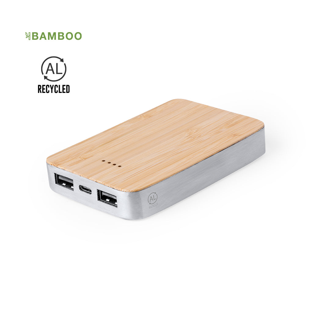 Powerbank Bamboe
