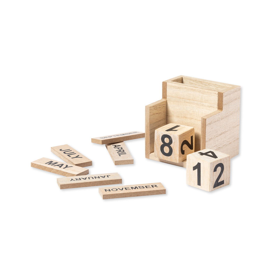 Pennenbakje met kalender