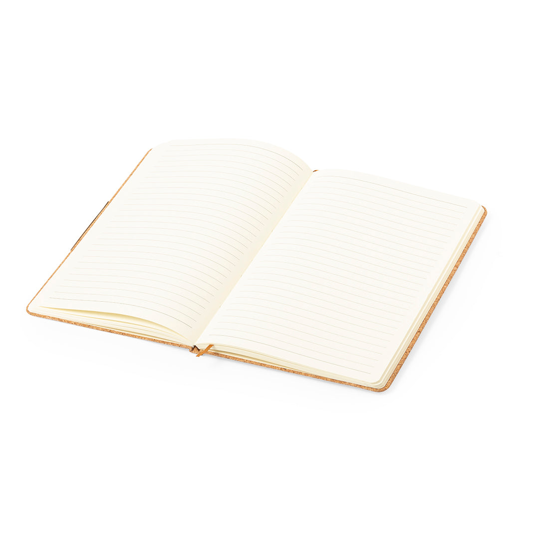 Luxe schrijfset in kurk - incl. USB stick