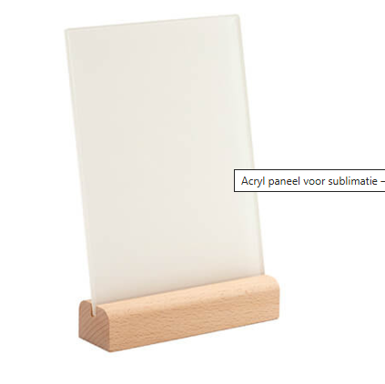 Fotokader met bijhorende lichtvoet