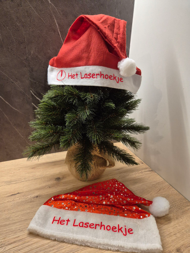 Kerstmuts met eigen tekst
