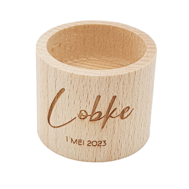 Theelichthouder rond