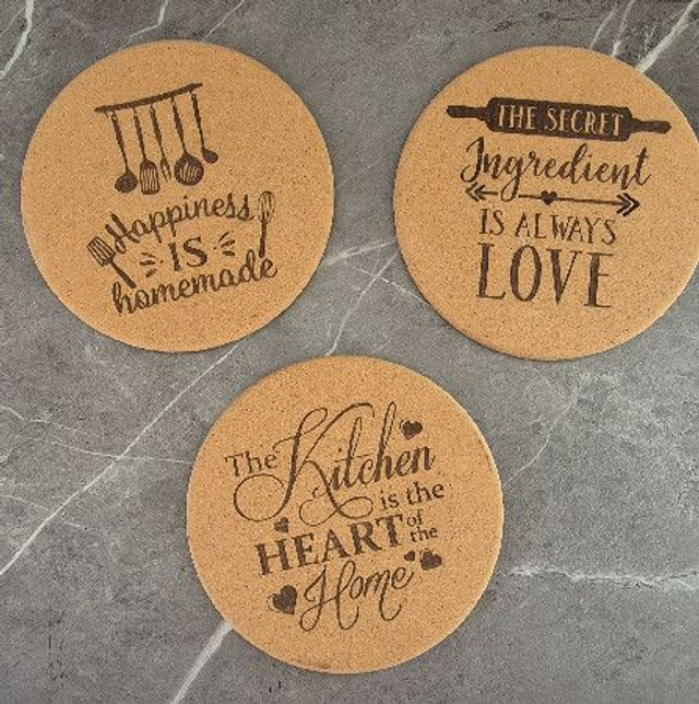 Onderzetters voor kookpot