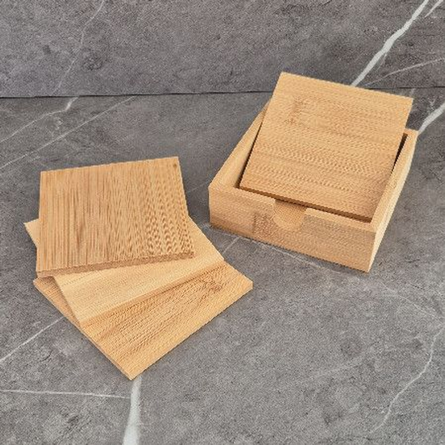 Onderleggers met houder