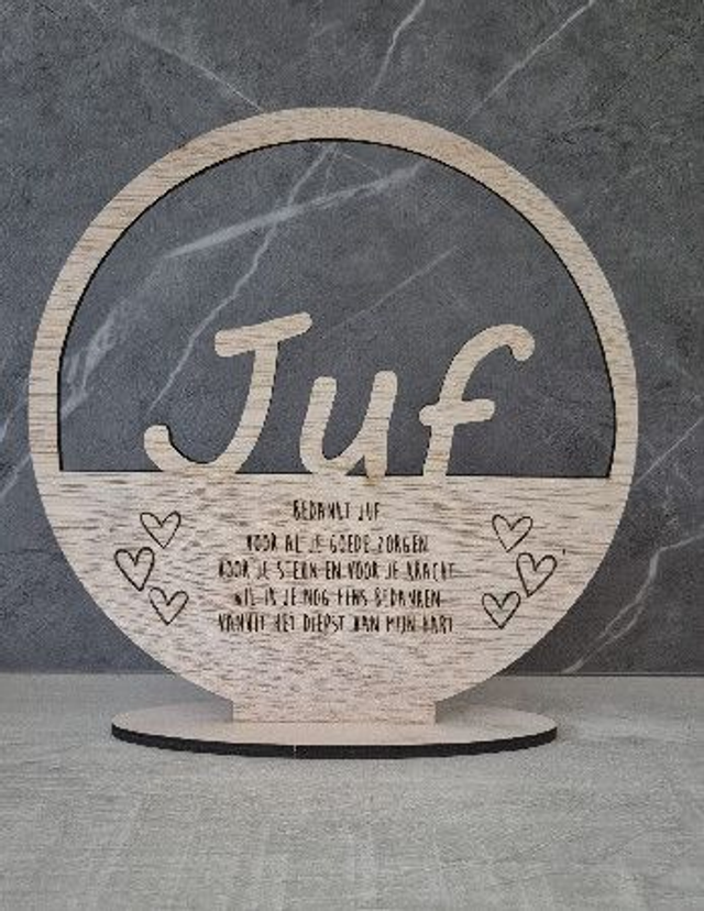 Bedankingscirkel (Juf)