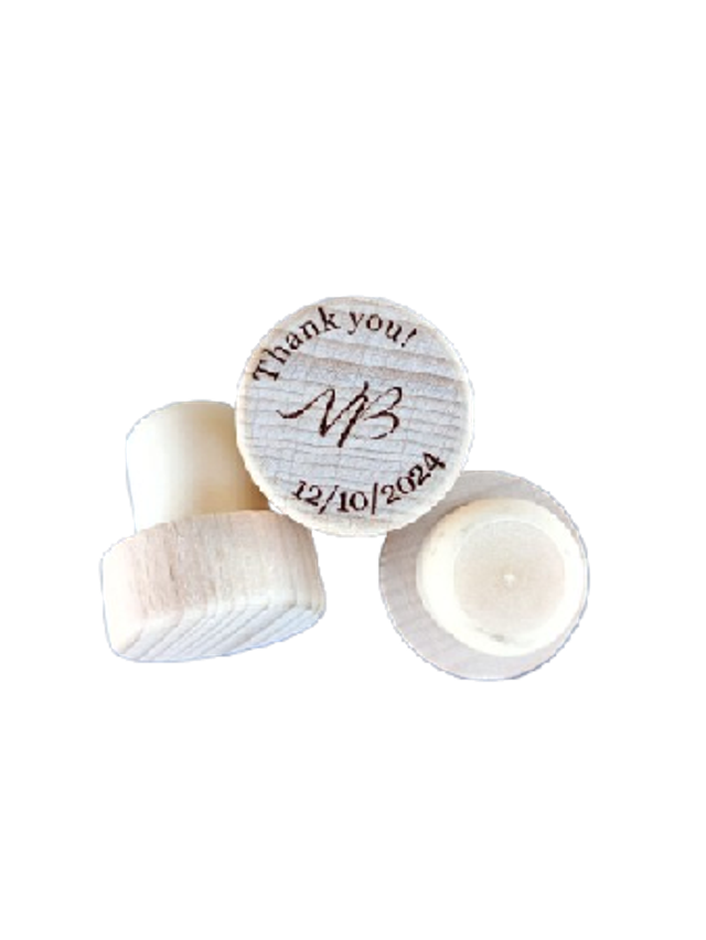 luchtdichte houten dop