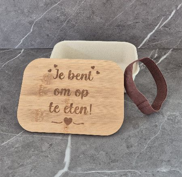 Brooddoos wit of zwart