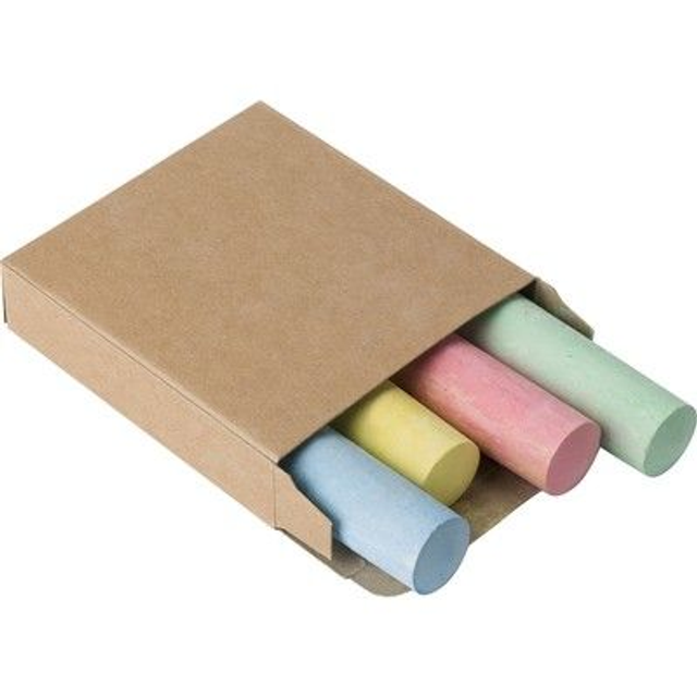 Craft box met stoepkrijt
